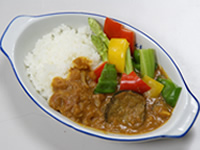 坂東やさいのトッピング（坂菜カレー）