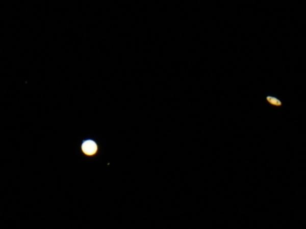 木星と土星の接近1222