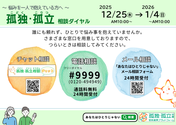 孤独孤立（一般）１