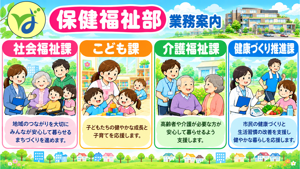 坂東市保健福祉部 業務案内
