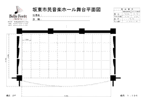 舞台平面図　01